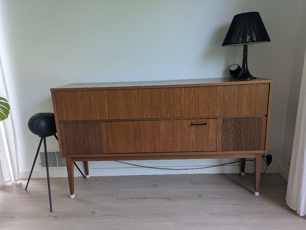 HIFI Cabinet Vintage Schaub Lorenz, Maison & Meubles, Mobilier complet, Enlèvement