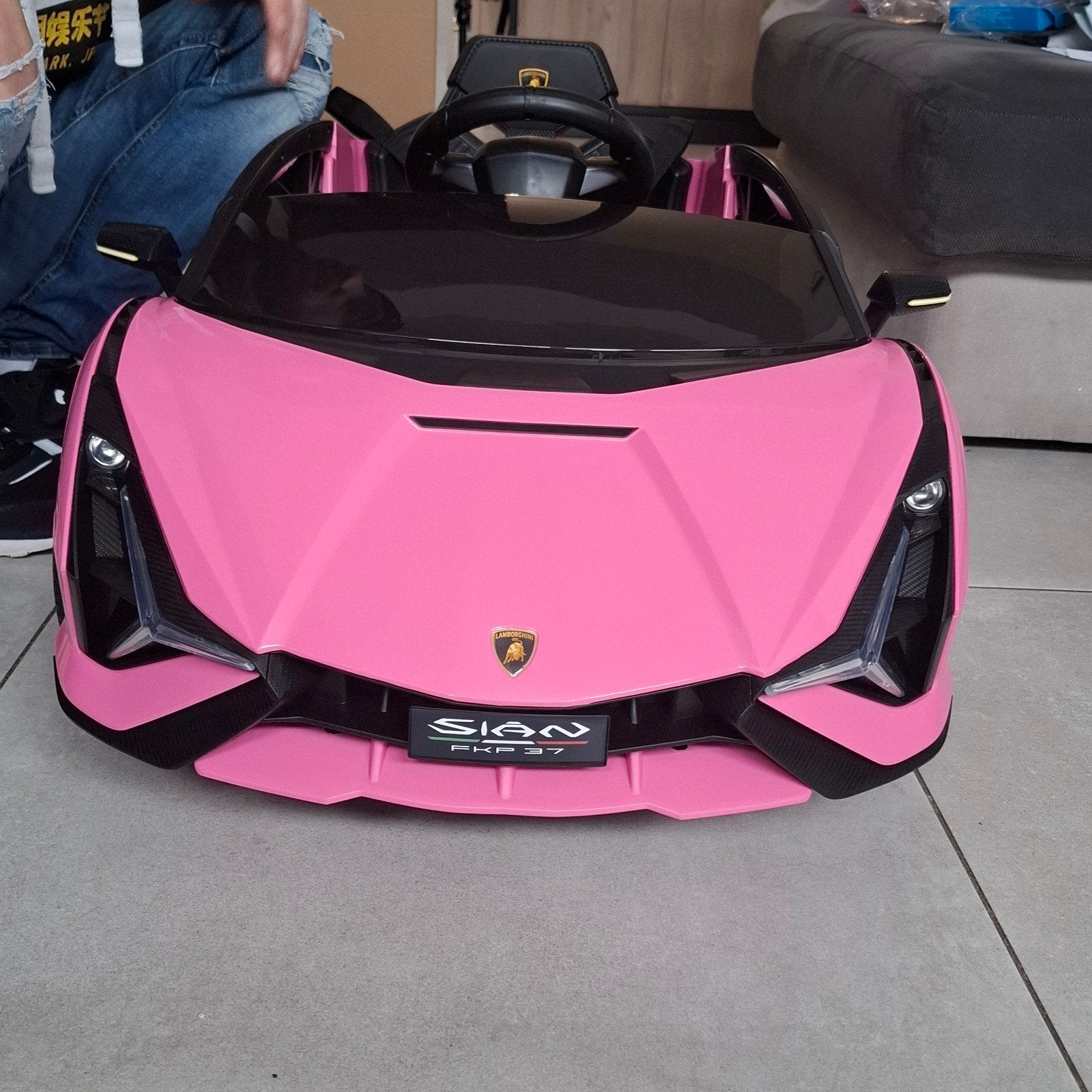 voiture electrique enfant, Ophalen