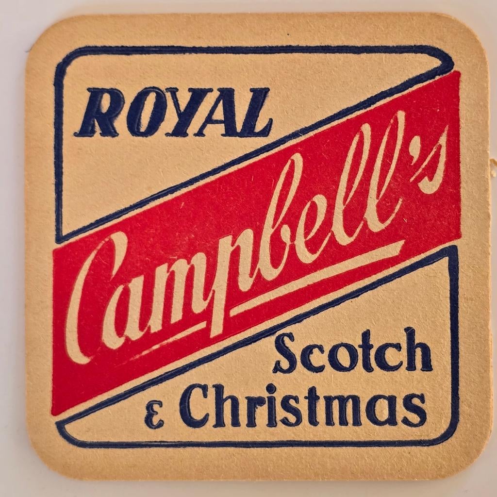 Campbells Bierviltje Bierdeckel Coaster, Verzamelen, Biermerken, Verzenden, Gebruikt, Viltje(s)