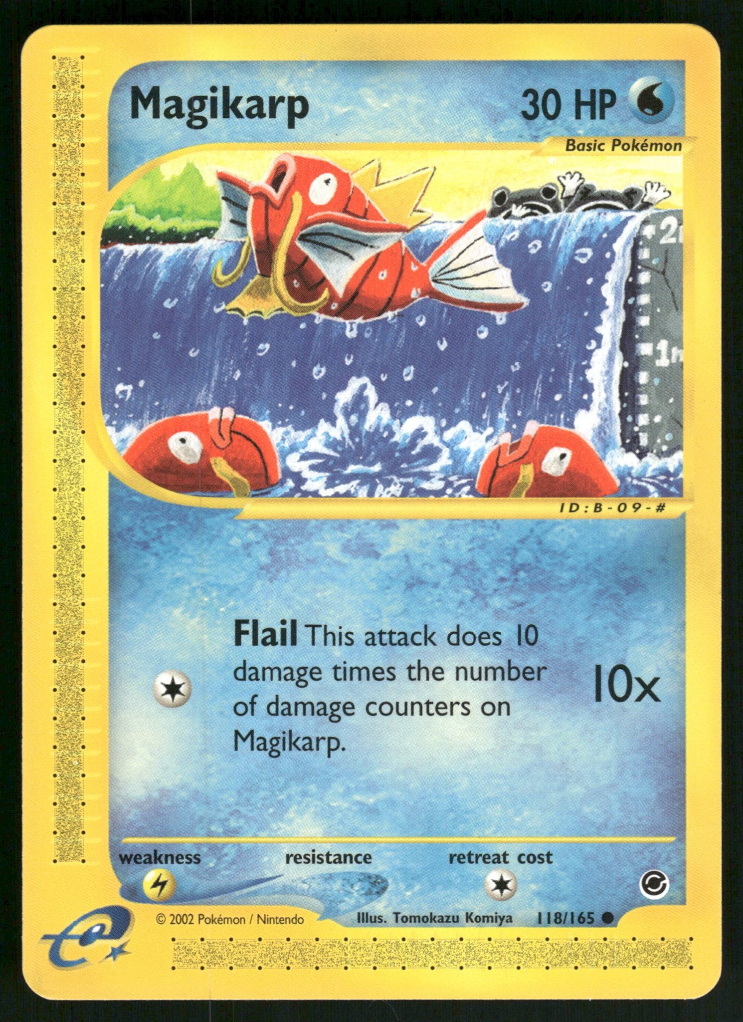 Magikarp 118/165 - Expedition Base Set (NM), Verzenden