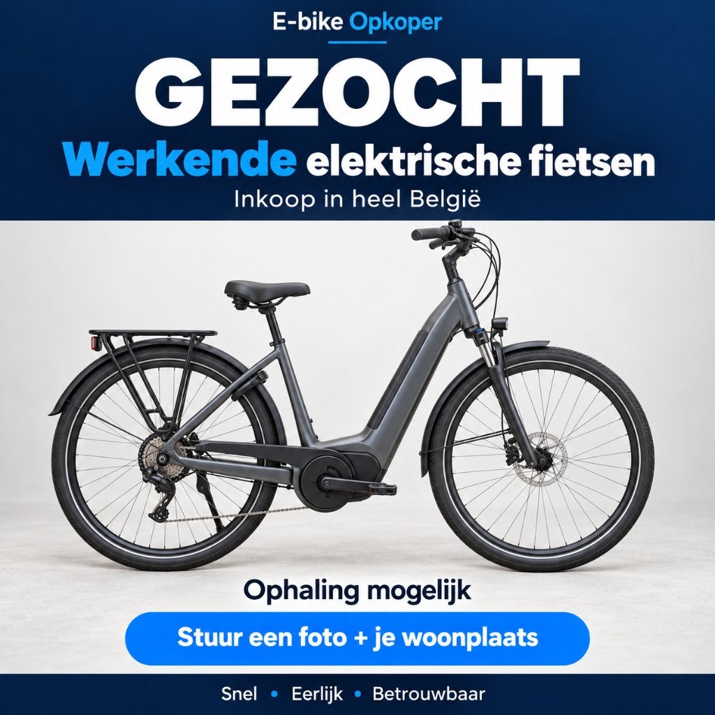 Gezocht: werkende elektrische fietsen — E-bike Opkoper