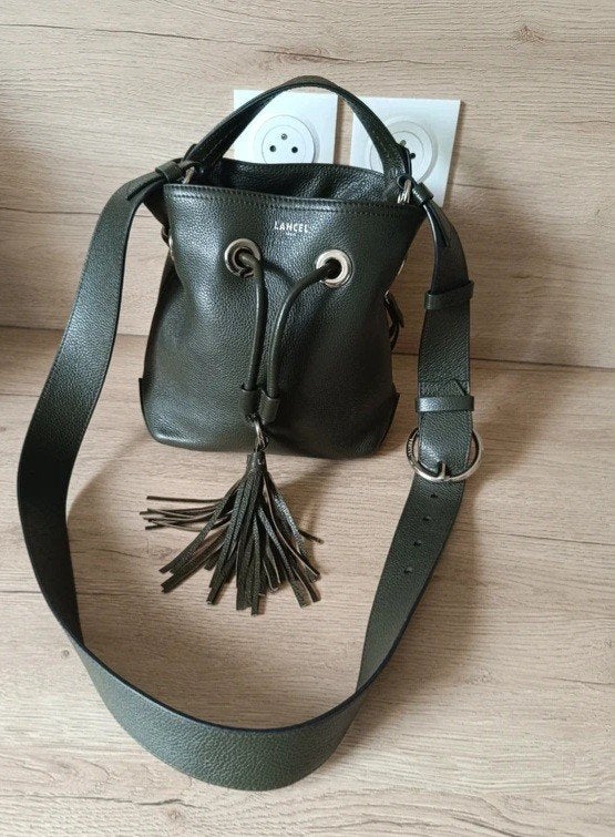 Lancel tas van echt leer, Ophalen of Verzenden, Zo goed als nieuw