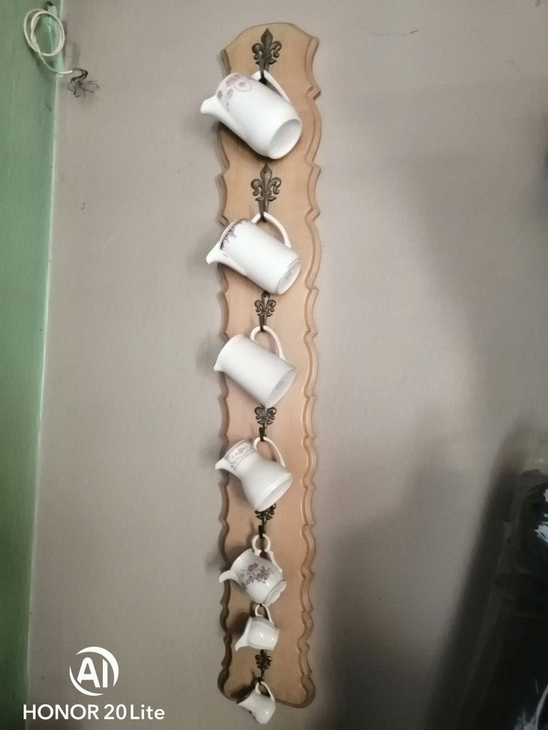décoration, Ophalen, Hout, Wit, Landelijk