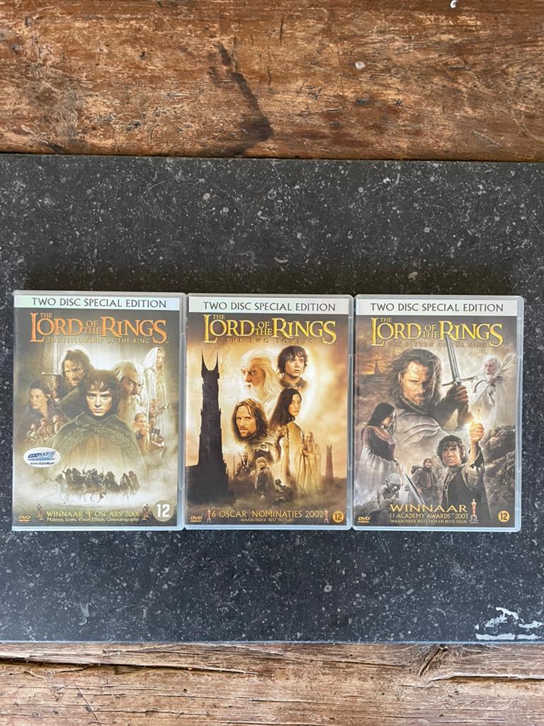 Lord of the rings trilogy - two disc special edition EN/NL, Ophalen, Zo goed als nieuw