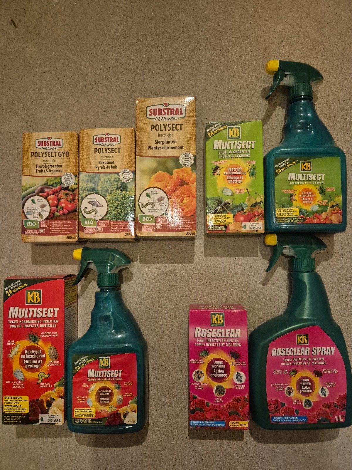 Insecticides pour plantes d'ornements ou potager, Jardin & Terrasse, Pesticides