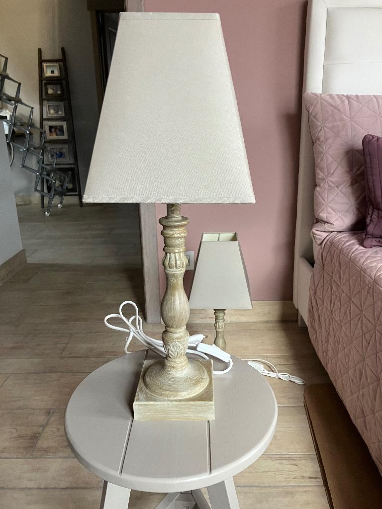 lampe, Enlèvement, Comme neuf, Bois, Moins de 50 cm