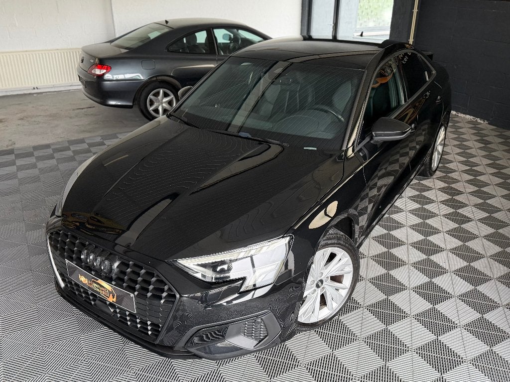 Audi A3 2.0TDi S-Tronic 1e eigenaarsgarantie 12 maanden, Auto's, Lichtsensor, 4 cilinders, Zwart, 5 deurs