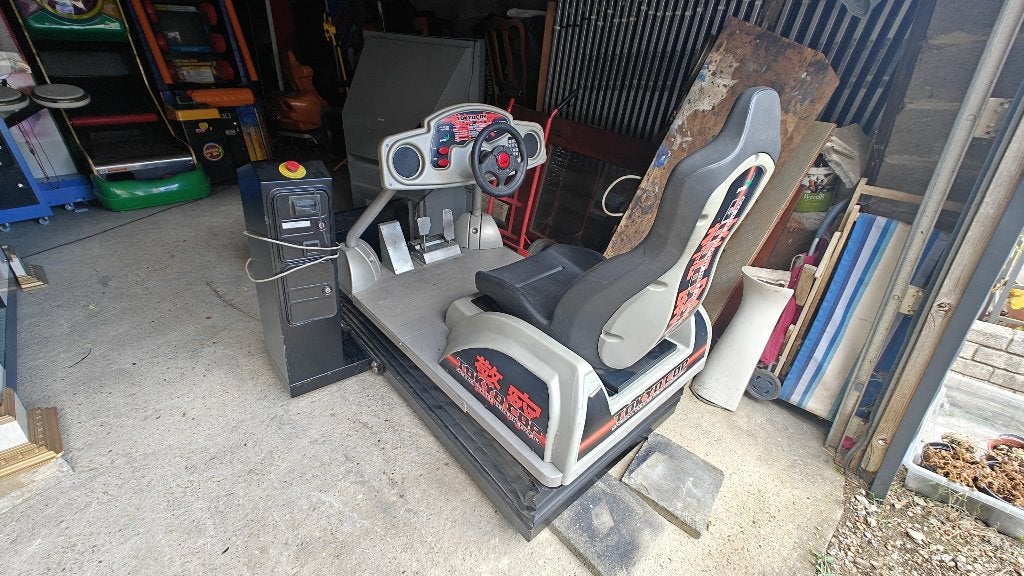 Tokyo Cop Motion Platform / Motion Simulator + Topper!, Verzamelen, Automaten | Overige, Ophalen, Gebruikt