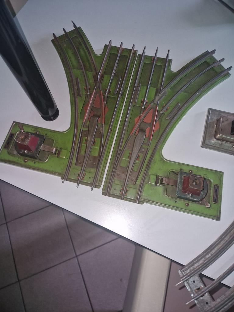 Lionel 210 Wissels – Standard Gauge (54 mm), Antiek en Kunst, Antiek | Speelgoed, Ophalen of Verzenden