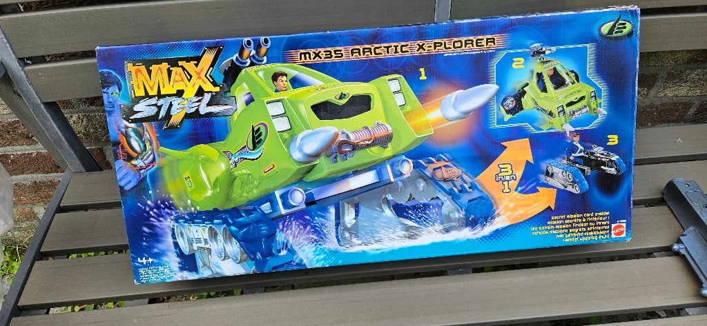 Max steel speelgoed, Ophalen, Zo goed als nieuw
