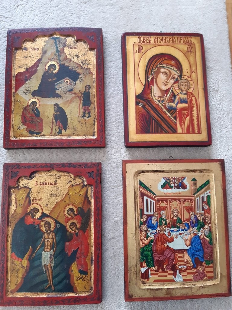 Collectie iconen, Antiek en Kunst, Ophalen of Verzenden
