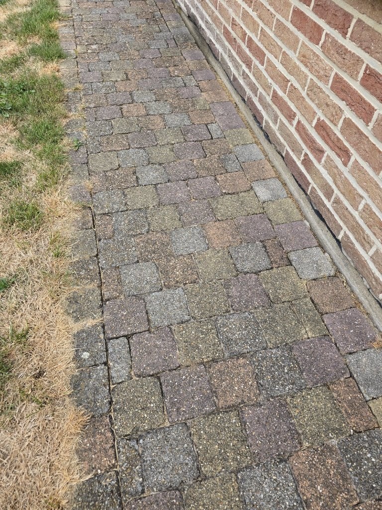 Gratis klinkers, Tuin en Terras, Ophalen, Gebruikt, Klinkers