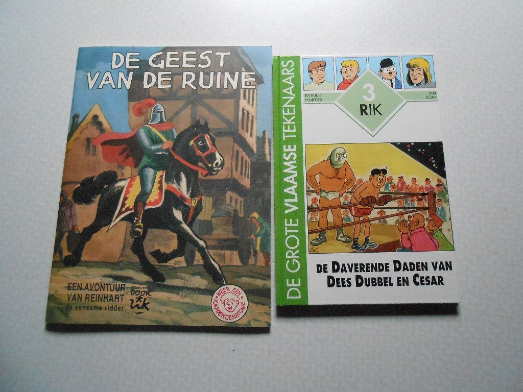 Ridder Reinhart De geest van de ruïne 1995 1 ste druk., Eén stripboek, Nieuw, Rik Clément, Ophalen of Verzenden