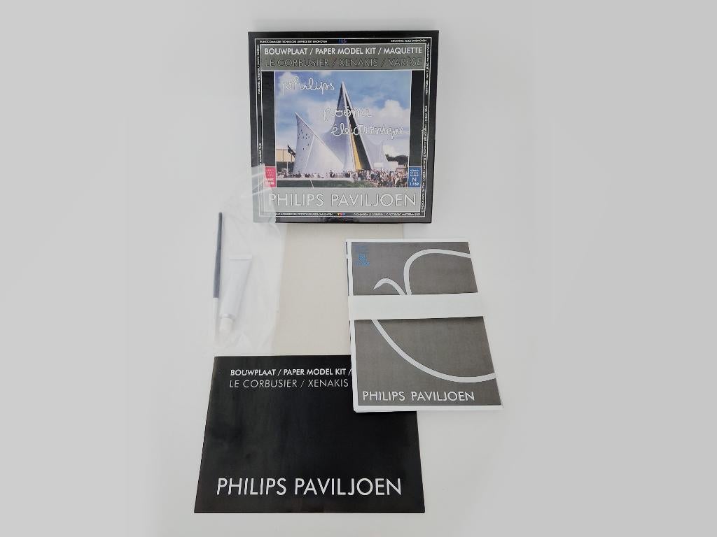 maquette Le Corbusier maquette Philips paviljoen, Hobby en Vrije tijd, Modelbouw | Overige, Ophalen of Verzenden, Zo goed als nieuw