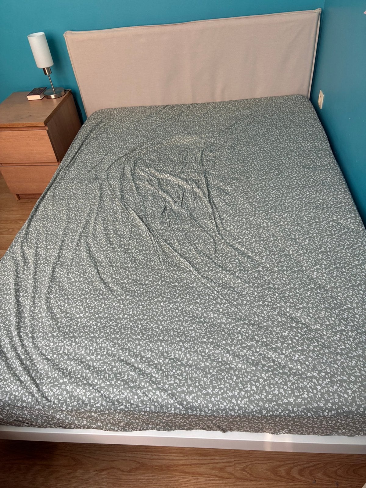Lit + matelas + sommier, Maison & Meubles, Enlèvement, Comme neuf