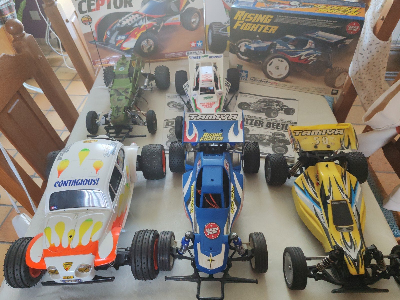 lot rc tamiya, Hobby en Vrije tijd, Ophalen