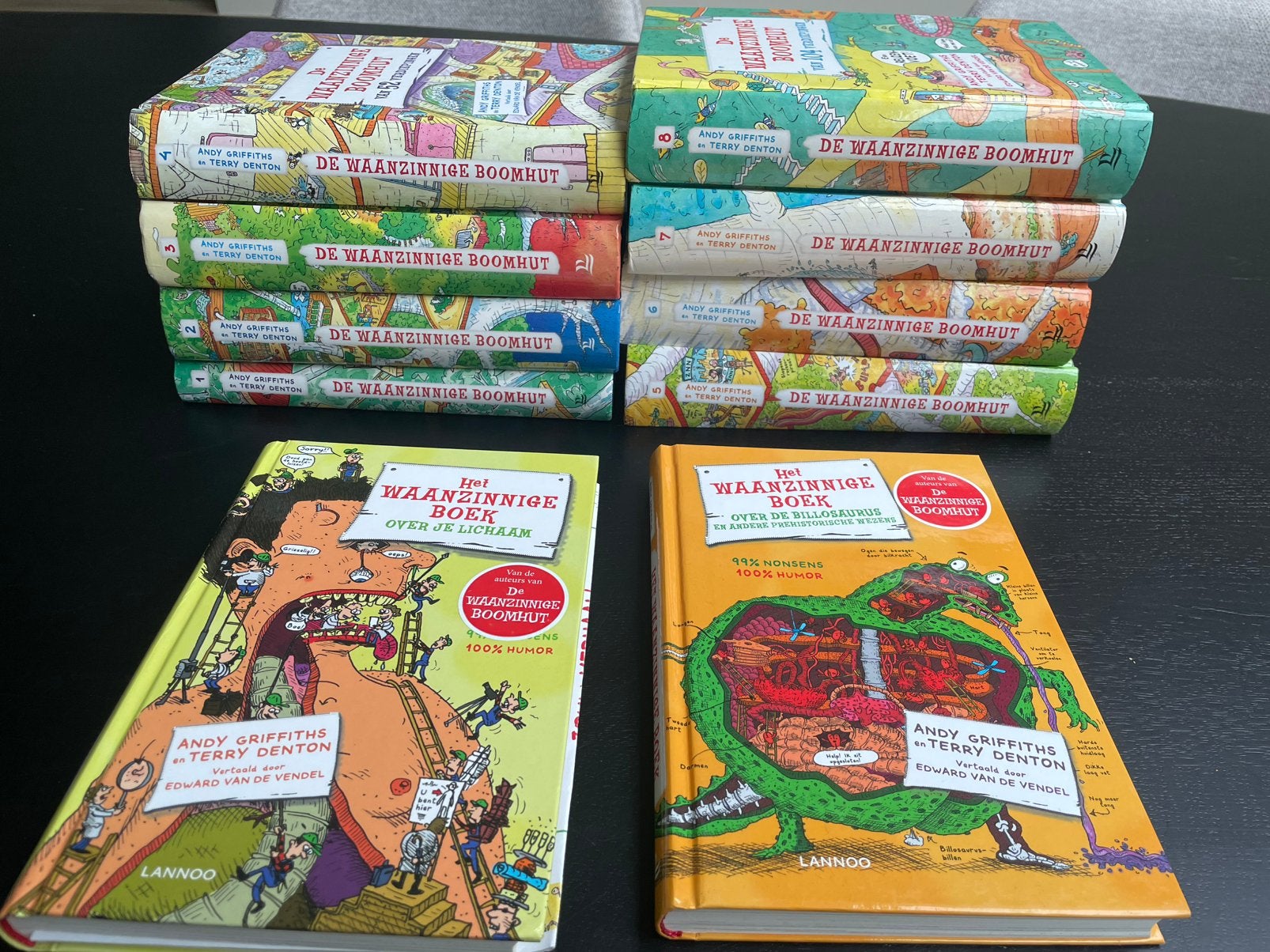 Boekenreeks de waanzinnige boomhut, Ophalen, Zo goed als nieuw