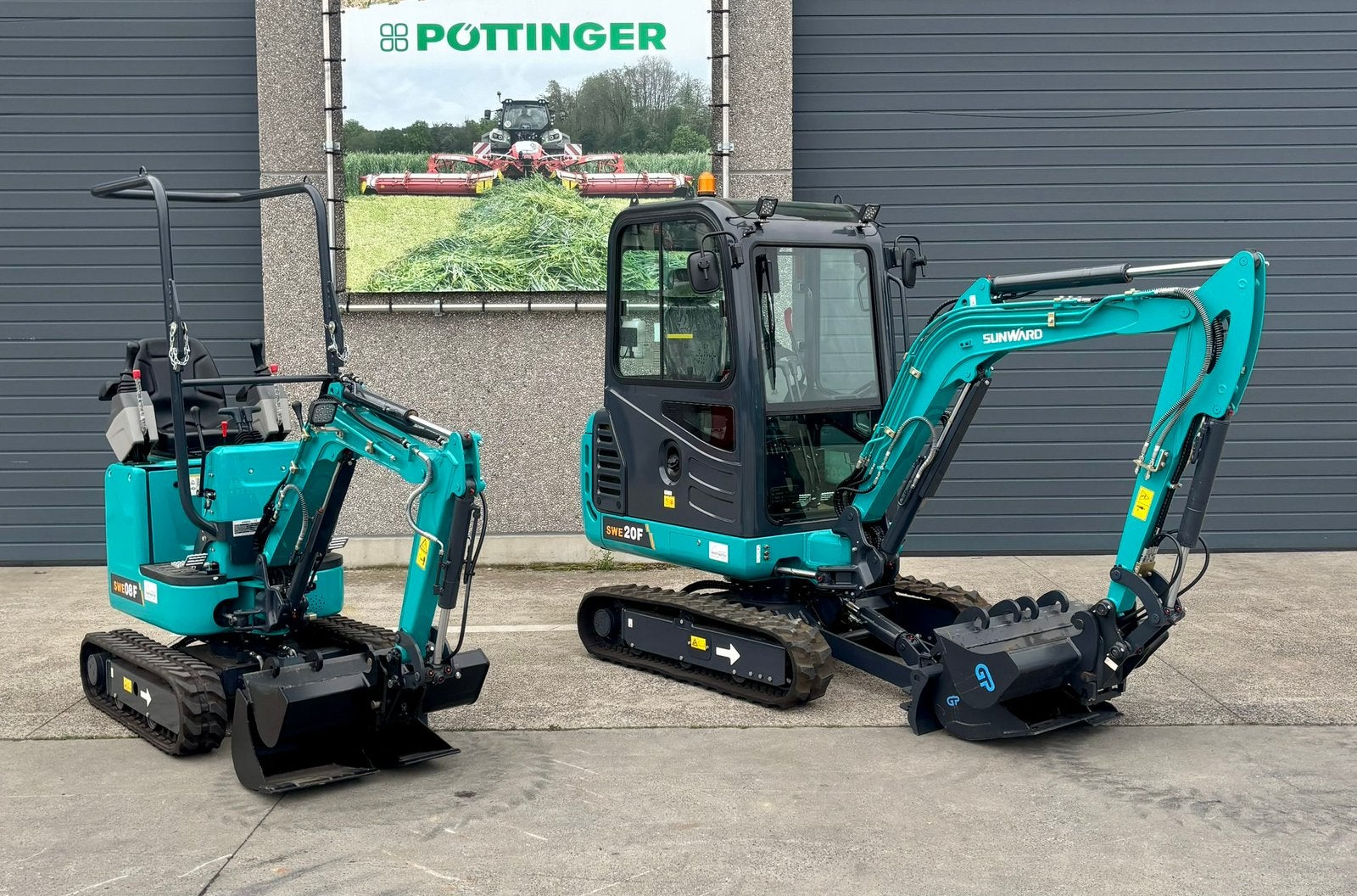 Te huur mini- gravers vanaf €90!, Articles professionnels, Machines & Construction | Grues & Excavatrices, Enlèvement