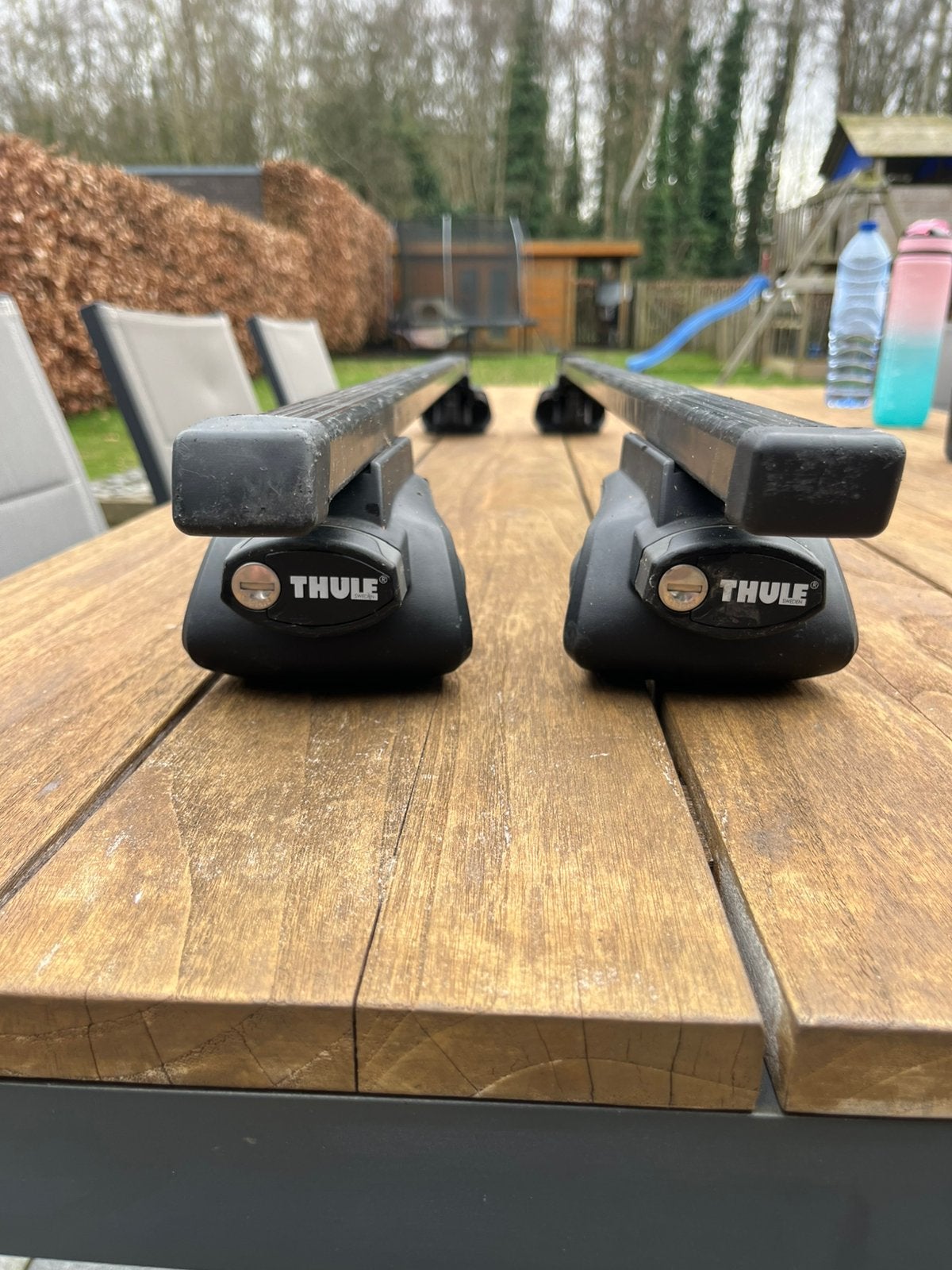 Dakdragers + Thule Rapid System 757, Enlèvement, Comme neuf