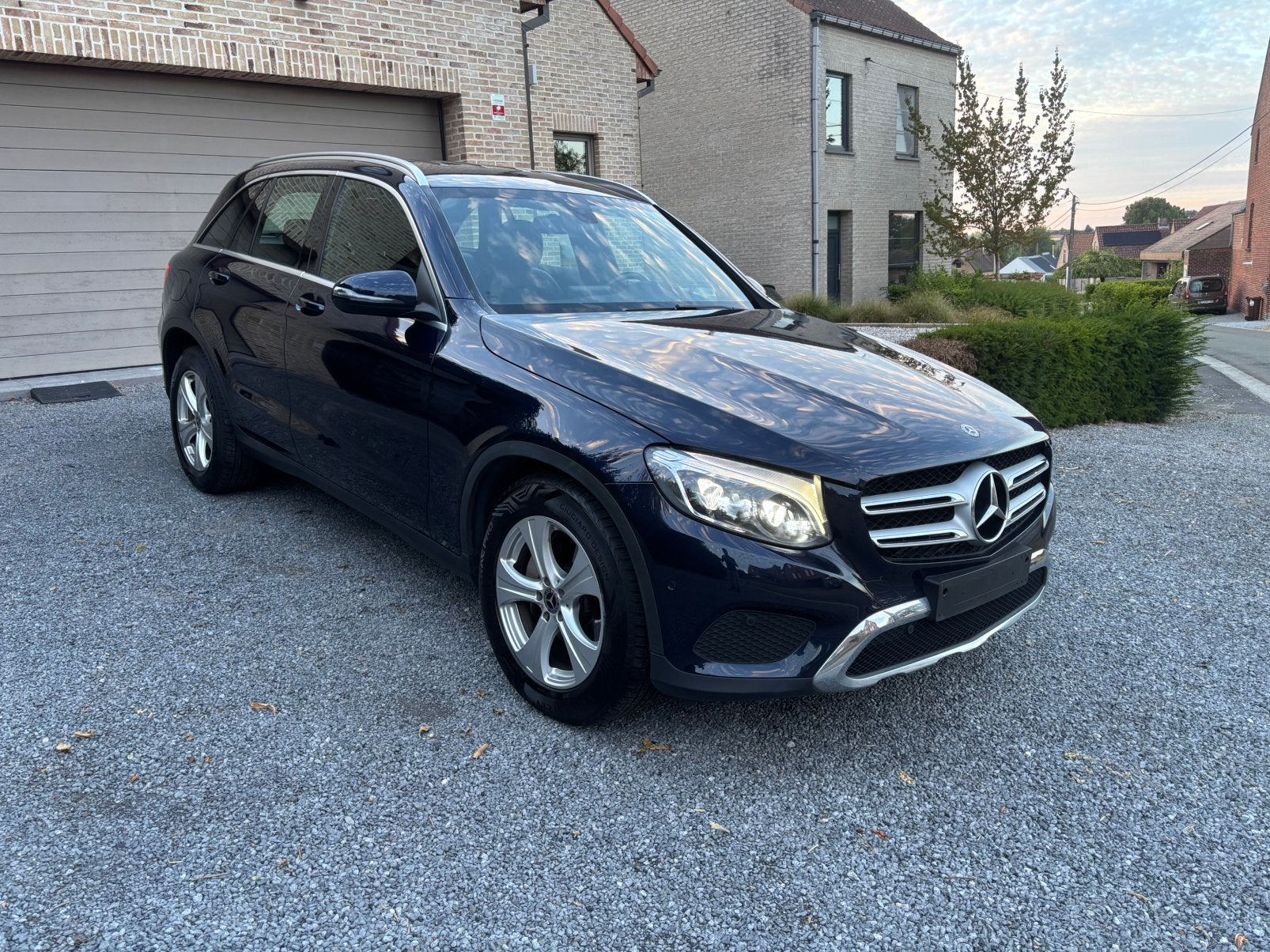 Mercedes GLC 220d 4-matic Avantgarde Automaat 72000km Euro6c, Auto's, Automaat, USB, 4 cilinders, Blauw