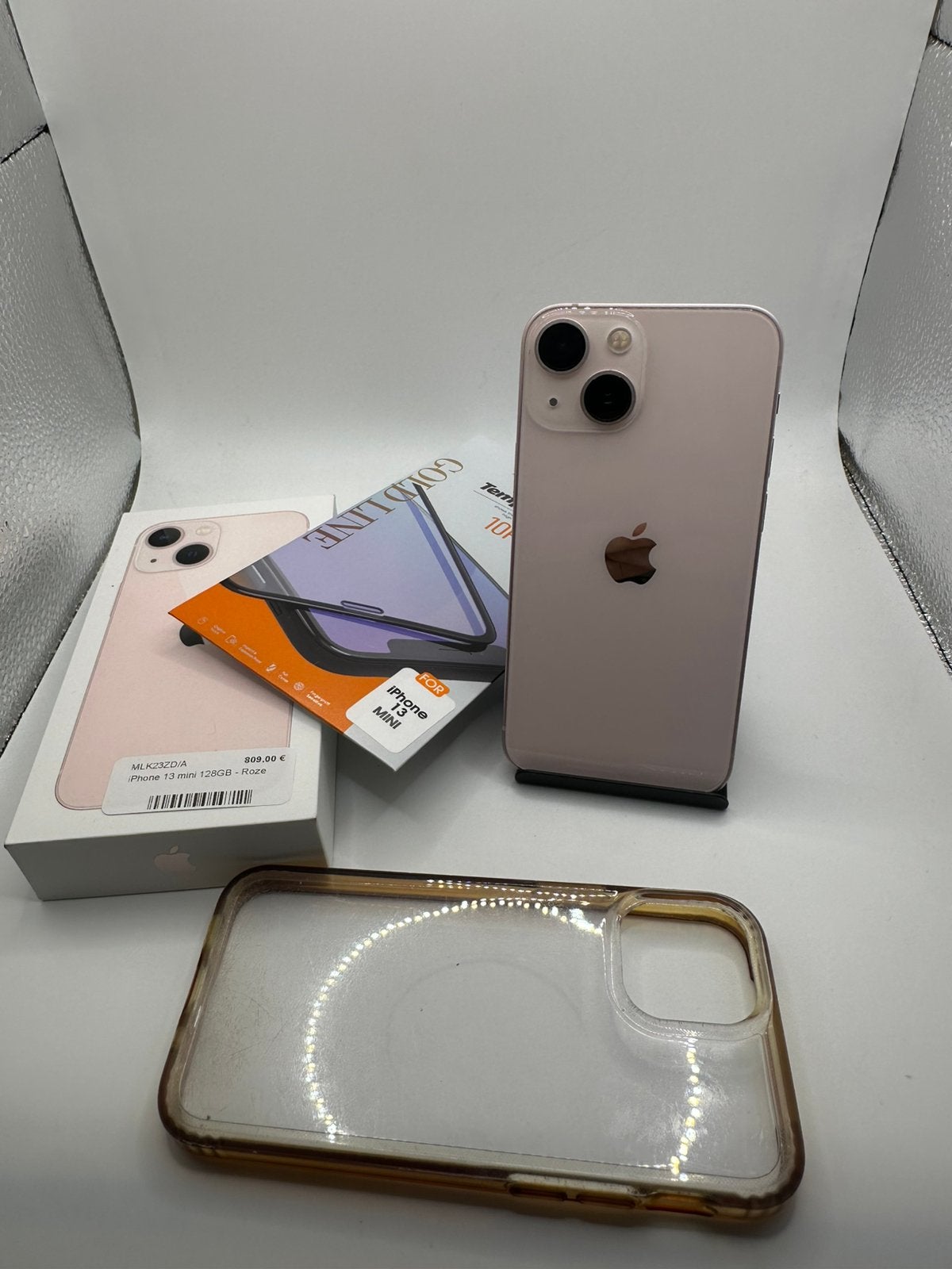 iPhone 13 Mini 128 Go rose comme neuf, Télécoms, Téléphonie mobile | Accessoires & Pièces, Comme neuf, Enlèvement ou Envoi