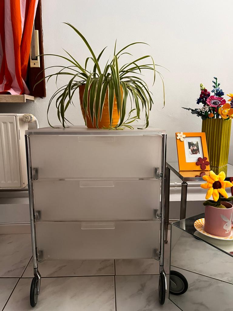 Kartell mobil 3 ladekast ijs, Ophalen, Gebruikt