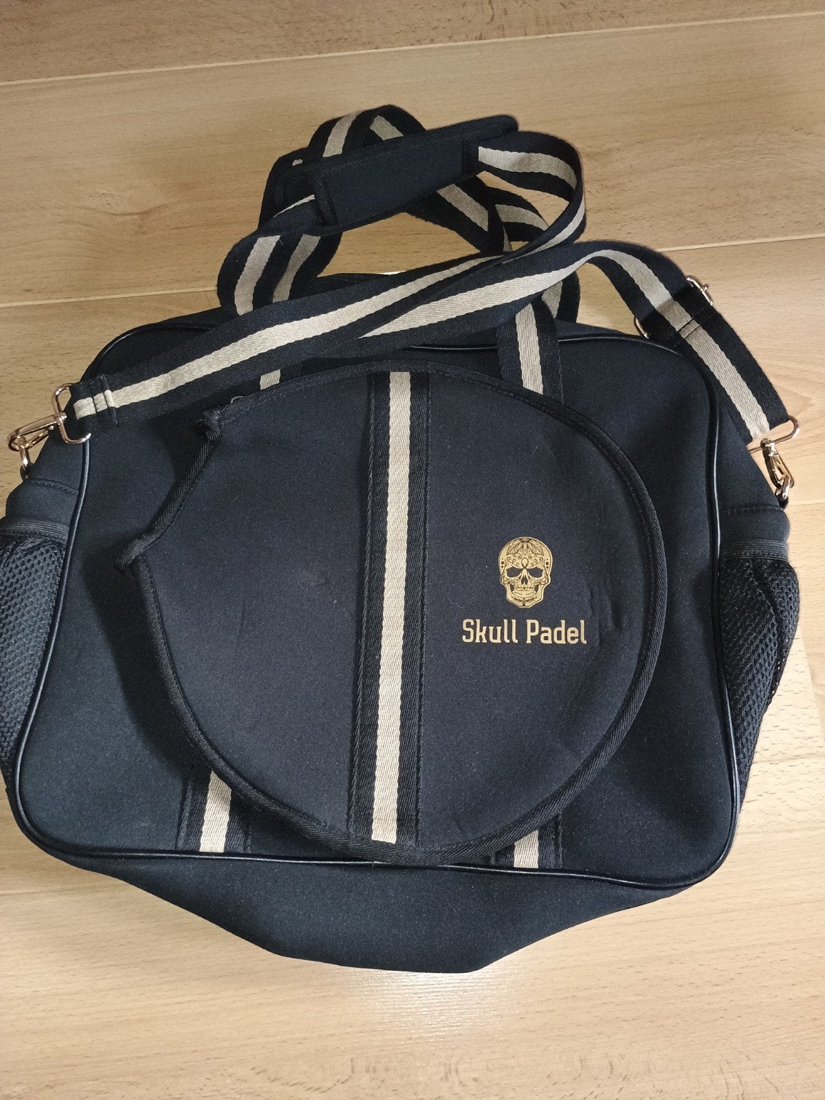 skull padel tote bag / zak, Ophalen of Verzenden