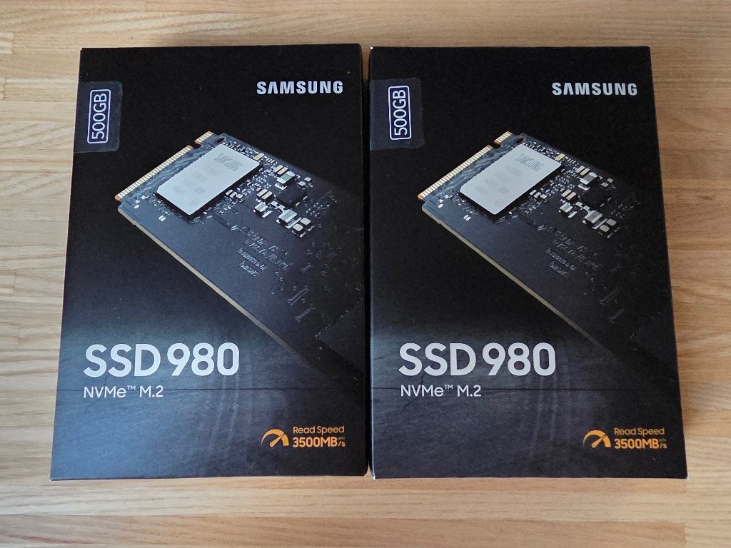 Samsung SSD 980 500GB in nieuwstaat (2x), Ophalen of Verzenden, Nieuw, NAS, SSD
