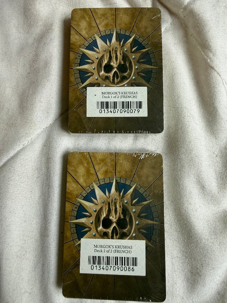 Warhammer Underworlds Les Krazeurs de Morgok cartes neuf, Enlèvement ou Envoi, Neuf, Warhammer, Accessoires