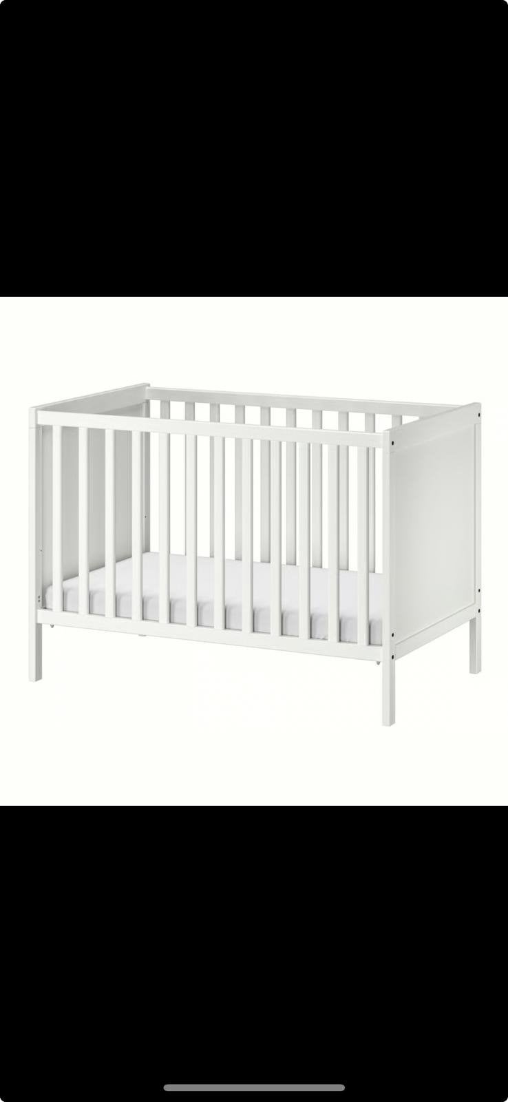 Babybed (ledikant) van Ikea, Ophalen, Gebruikt, Minder dan 140 cm, Matras