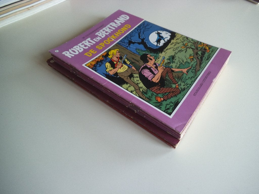 Lot 11 Robert & Bertrand strips, Boeken, Stripverhalen, Meerdere stripboeken, Ophalen of Verzenden, Gelezen, Studio Vandersteen