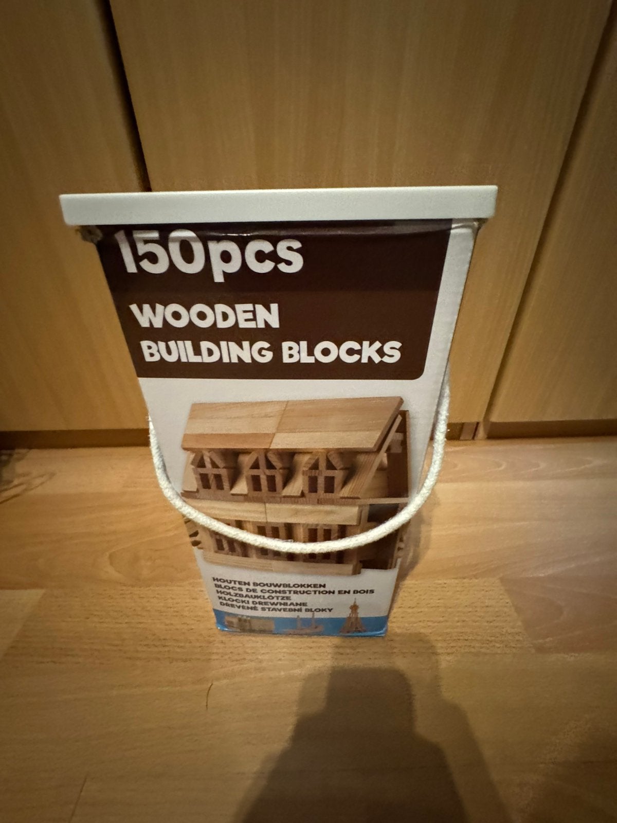 150 blocs de construction en bois, Enlèvement, Comme neuf, Autres marques