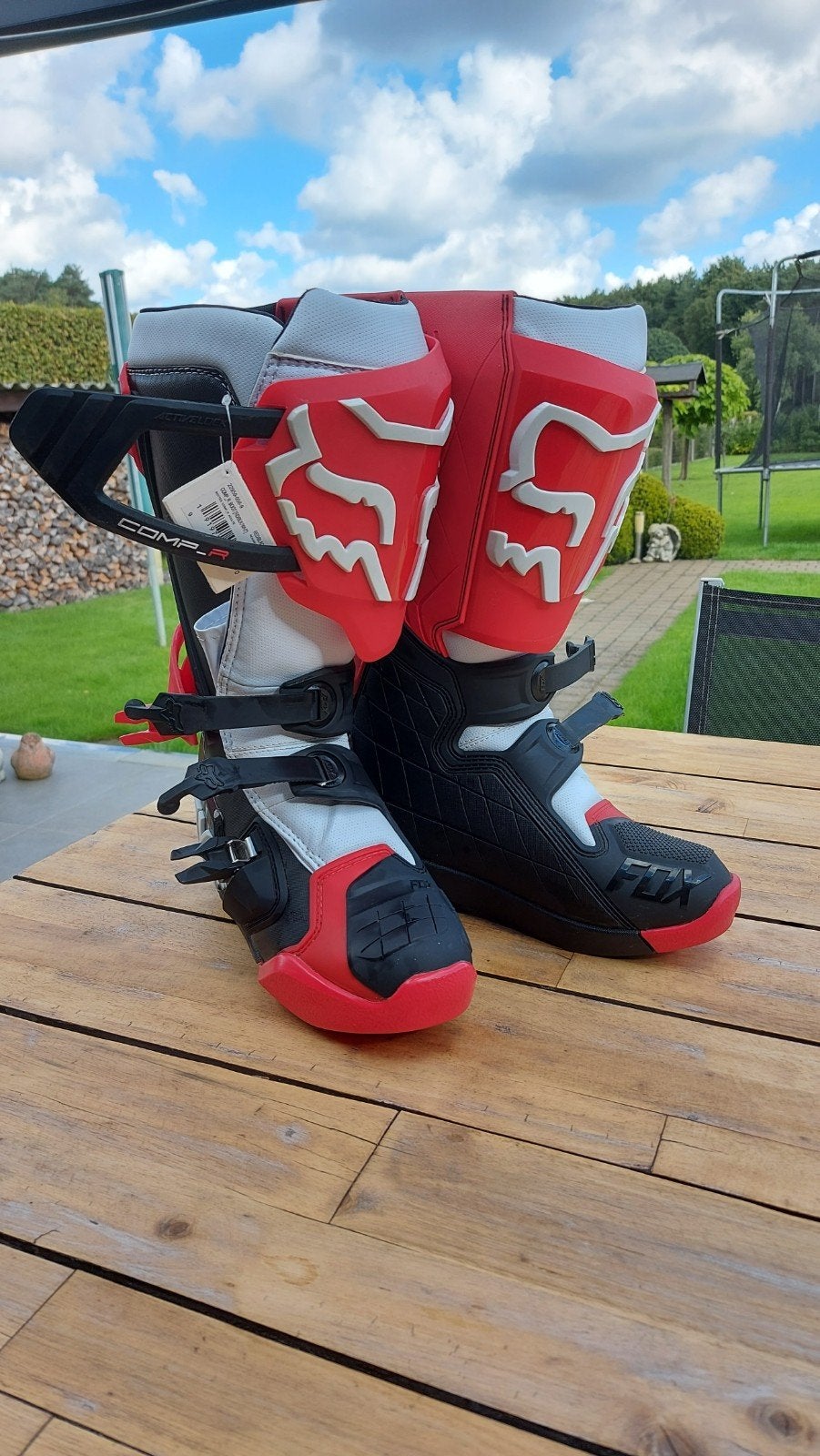 Fox motocrossbotten nieuw, Enlèvement