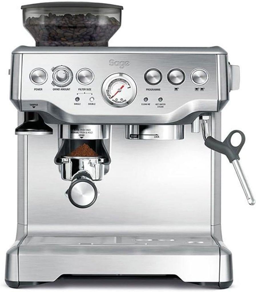 Sage Barista SES875, Electroménager, Cafetières, Enlèvement ou Envoi, Café en grains, 2 à 4 tasses, Comme neuf