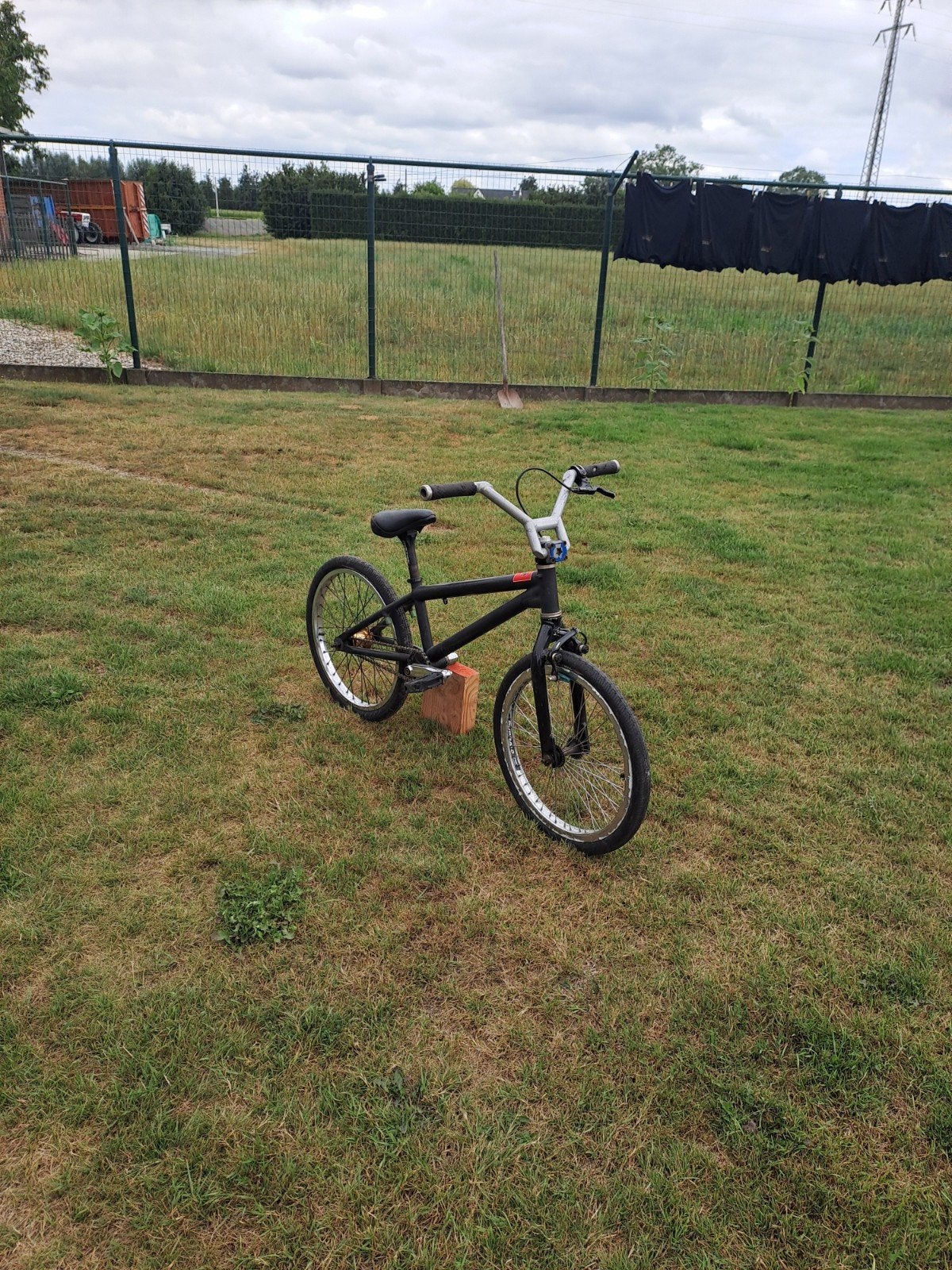 bmx, Enlèvement, Frein sur jante