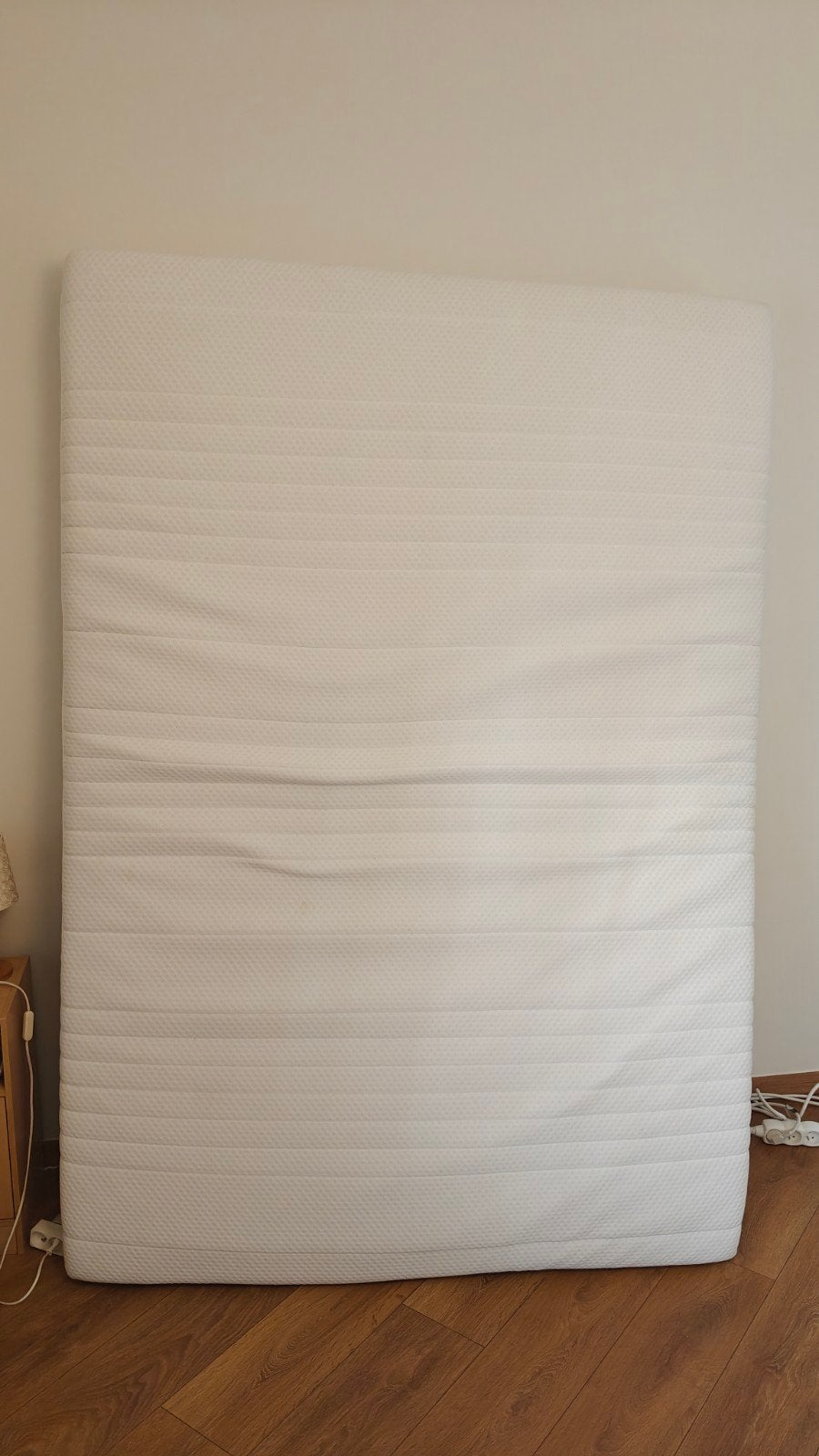 IKEA ÅNNELAND matras 140x200 + 2 LEIRSUND lattenbodems, Maison & Meubles, Chambre à coucher | Matelas & Sommiers, Matelas, Queen size