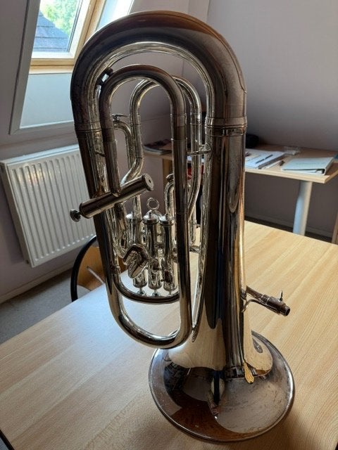 Euphonium, Muziek en Instrumenten, Ophalen, Zo goed als nieuw, Euphonium of Tenortuba, Met koffer of draagtas
