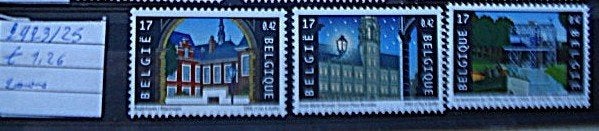 Belgique  n 2923/25  **/mnh, Non oblitéré, Sans enveloppe, Gomme originale, Envoi