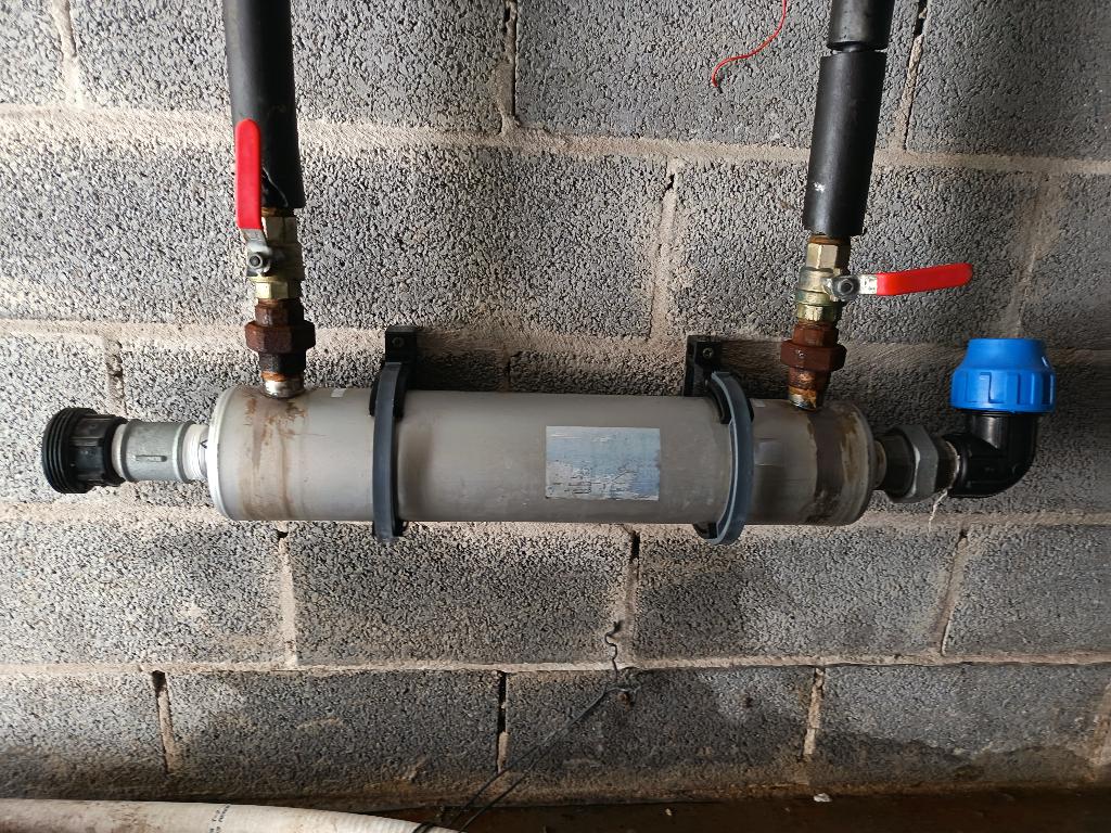 Warmtewisselaar voor het zwembad, Ophalen, Gebruikt, Verwarming