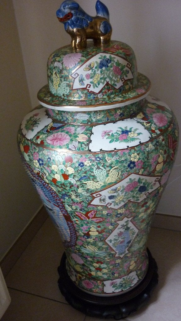 prachtige chineese vaas, Ophalen
