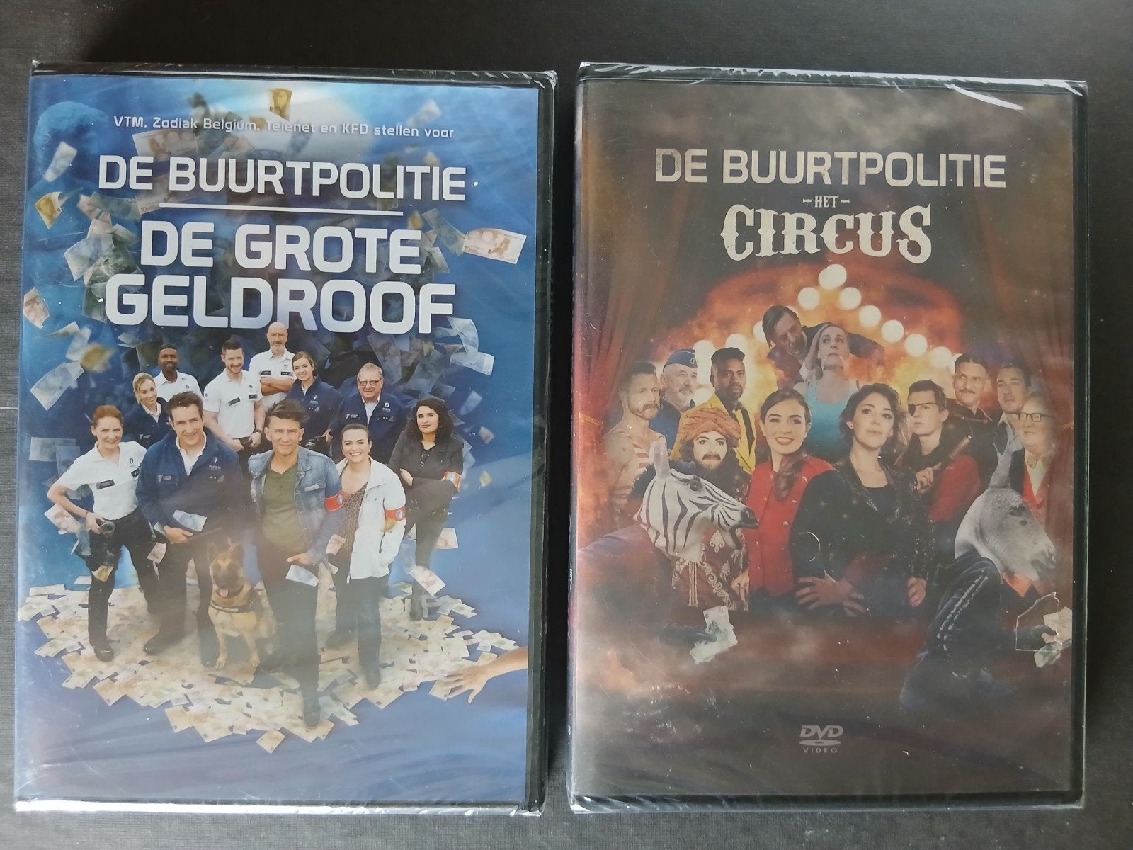 De buurtpolitie : De grote geldroof & Het Circus, CD & DVD, DVD | Néerlandophone, Tous les âges, Drame, Néerlandais, Neuf, dans son emballage
