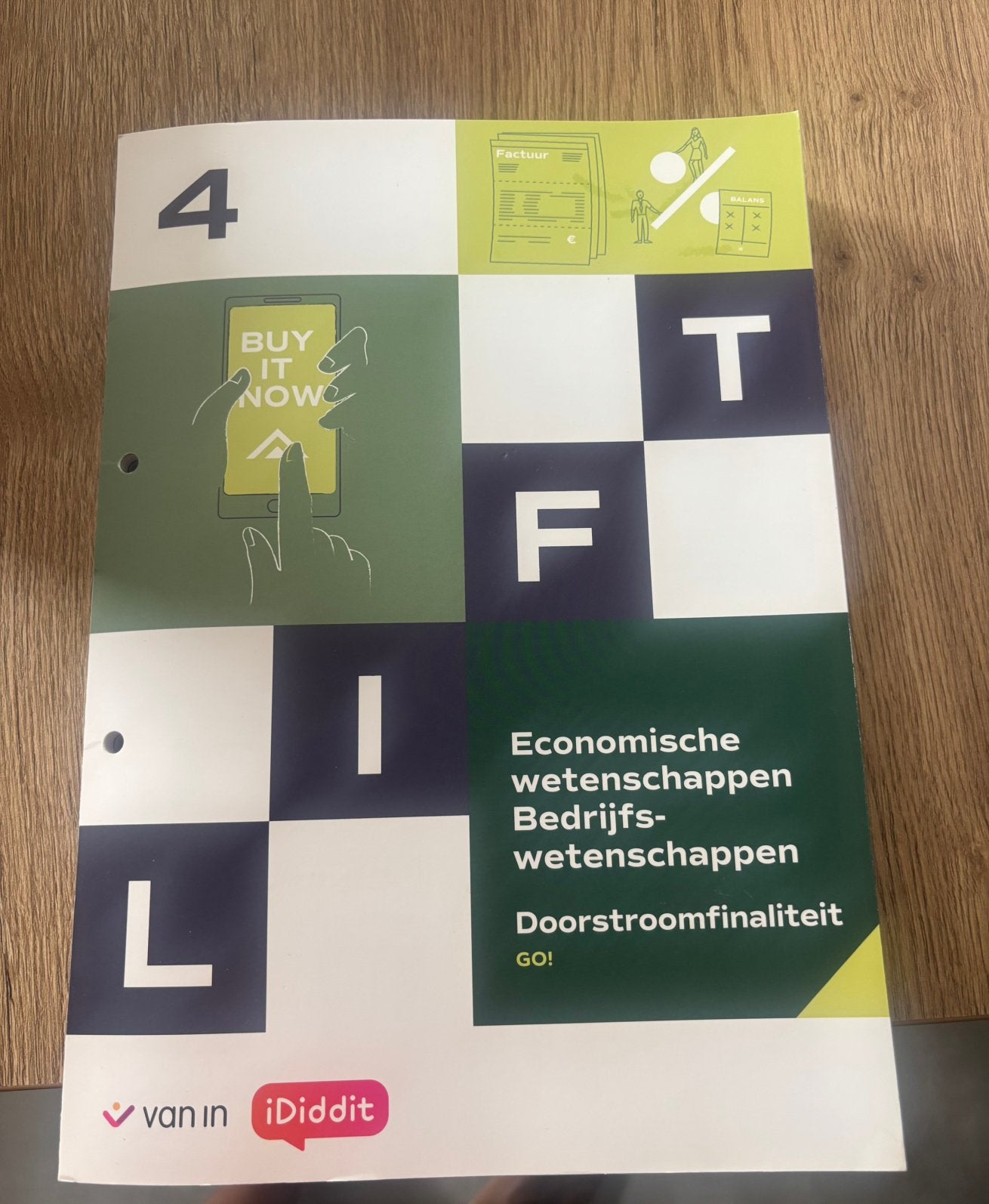 Lift 4 D GO! - leerwerkboek (editie 2025), Boeken, Schoolboeken, Ophalen, Nederlands