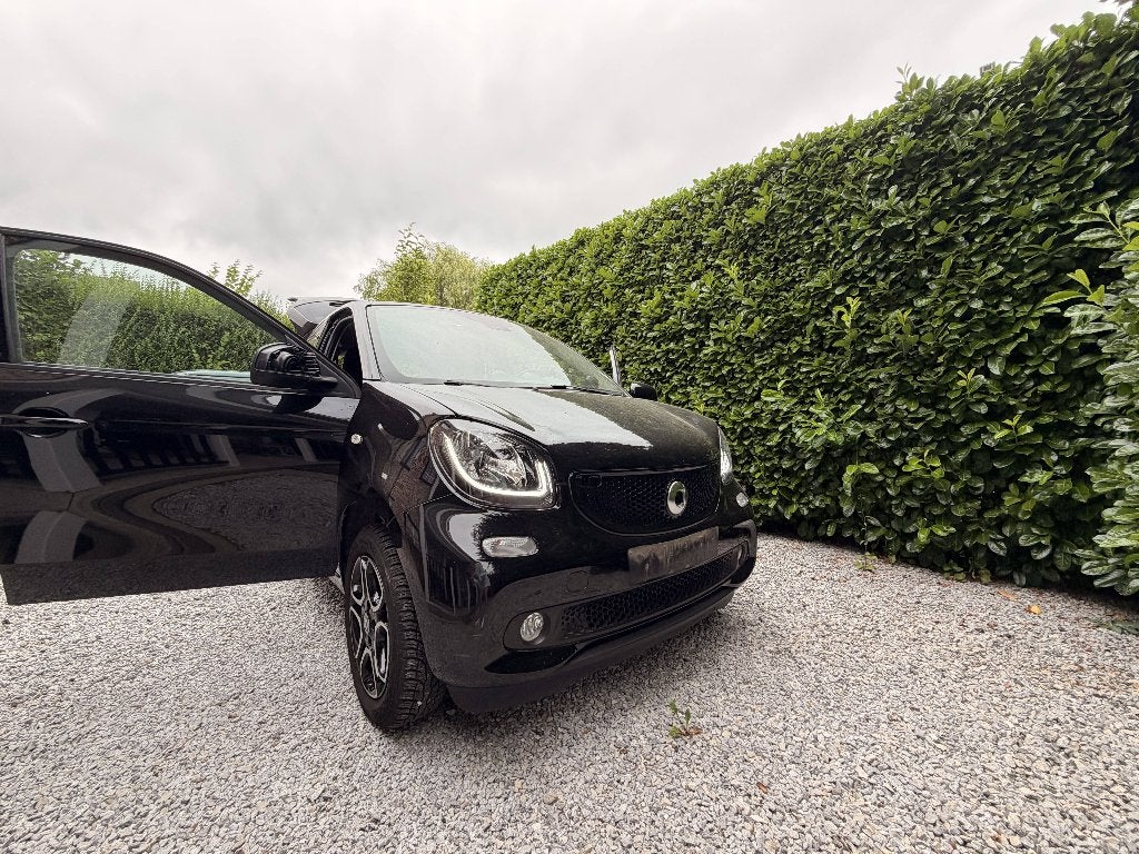 Smart forfour 1.0 Basis Prime, Cuir, Achat, Boîte manuelle, Noir