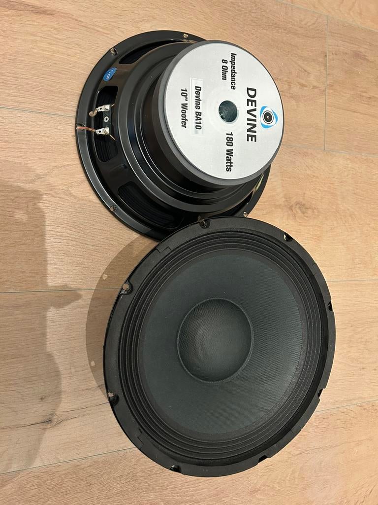 Set devine ba 10, Audio, Tv en Foto, Luidsprekerboxen, Ophalen, Zo goed als nieuw