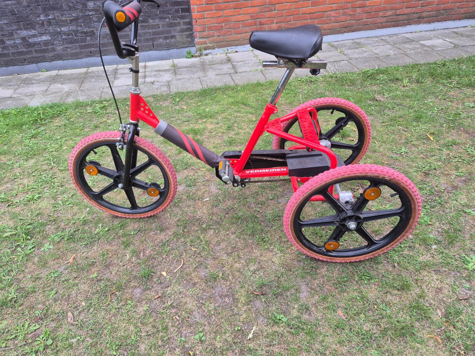 driewieler Vermeiren  retro, Ophalen