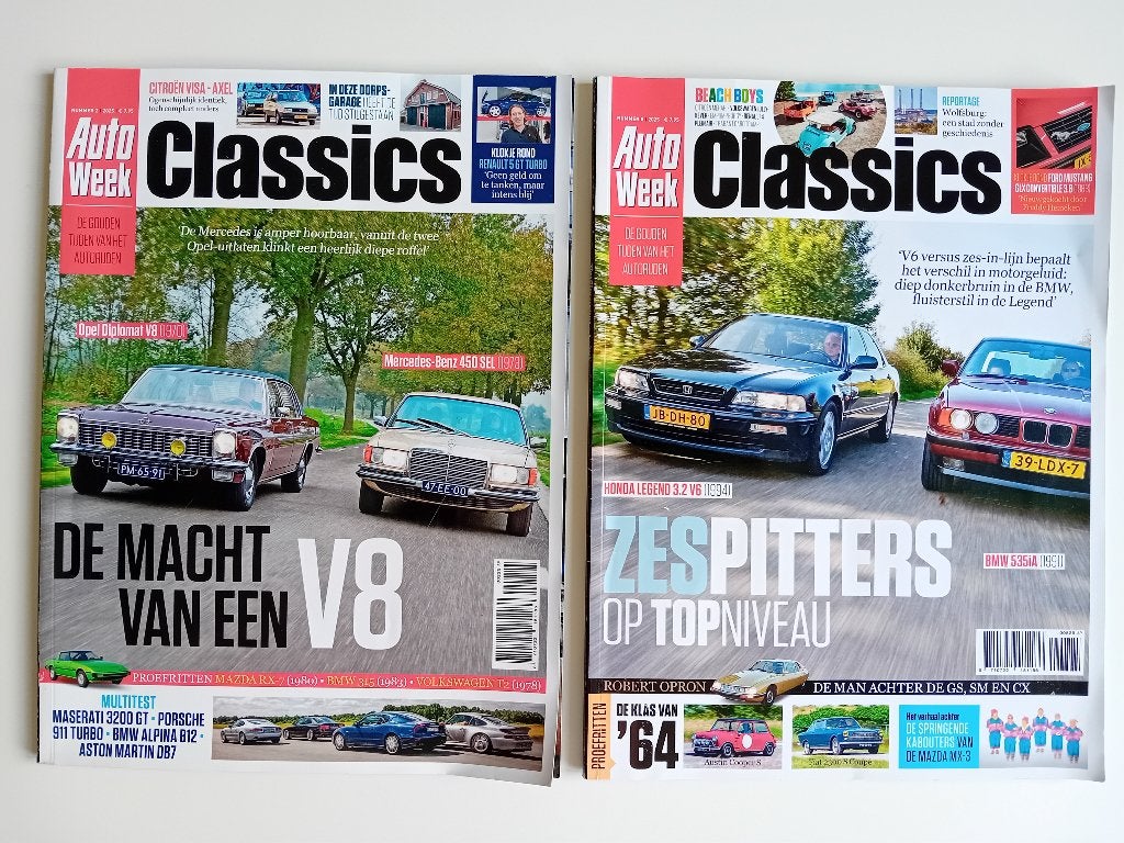 Auto Week Classics 2 + 8 van 2025, Gelezen, Algemeen, Diverse auteurs, Ophalen of Verzenden
