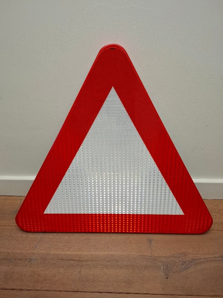 Verkeersbord RVV B06 - Verleen Voorrang - Aluminium - NIEUW, Verzenden, Nieuw, Auto's