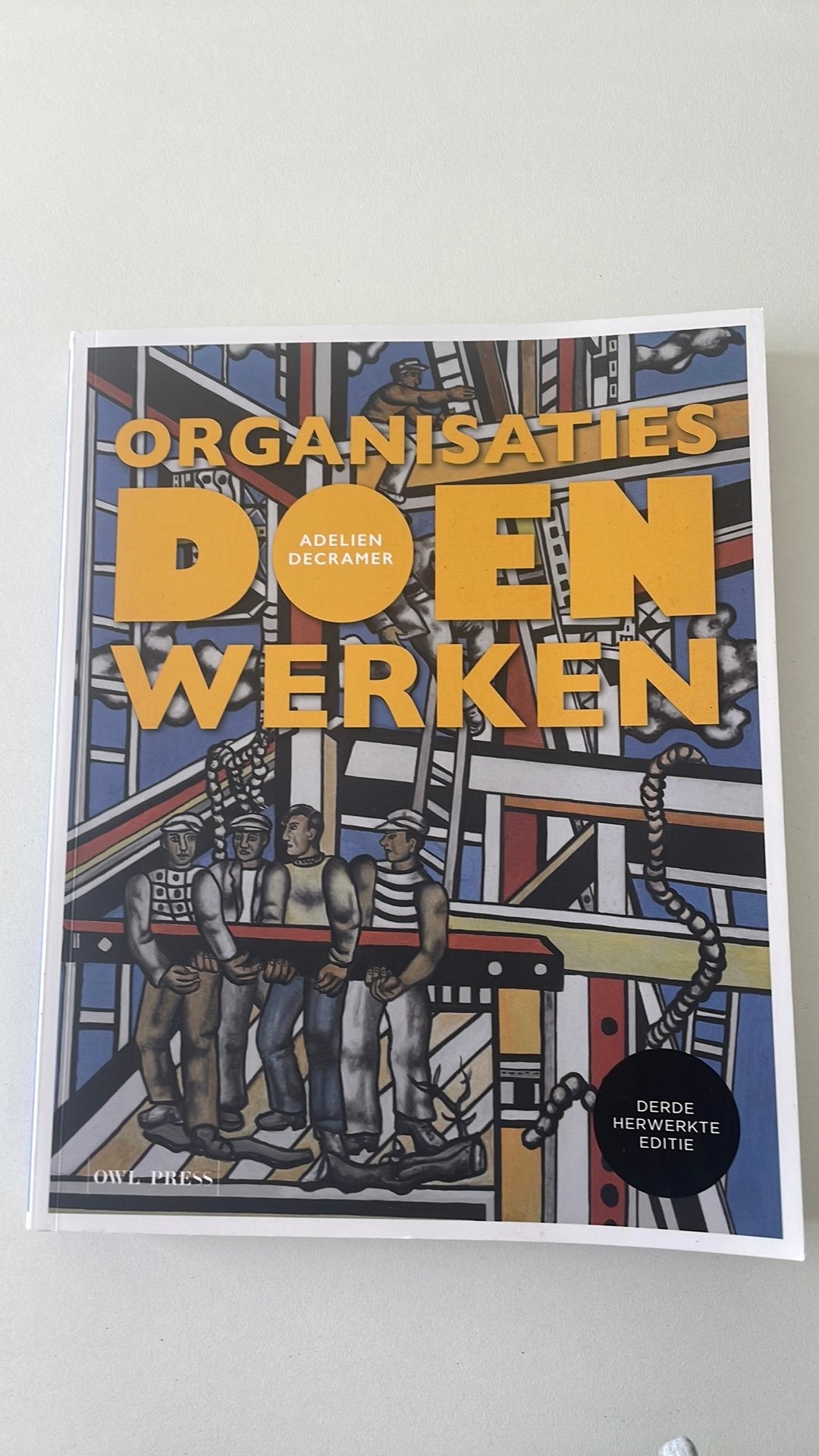 Organisatiemanagment handelswetenschappen, Boeken, Ophalen of Verzenden, Zo goed als nieuw