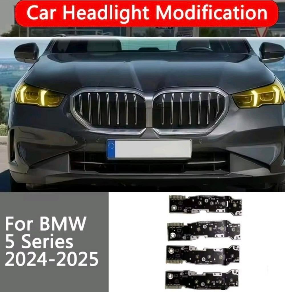 Led dagrijverlichting geel BMW serie 5 G60-61 2024-2025, Ophalen of Verzenden