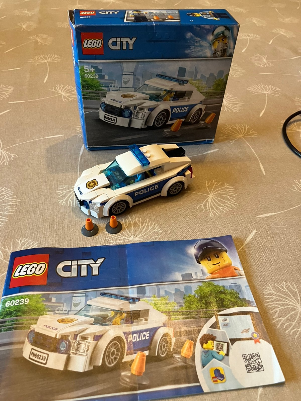 Lego city 60239 politie auto, Ophalen, Zo goed als nieuw, Lego, City